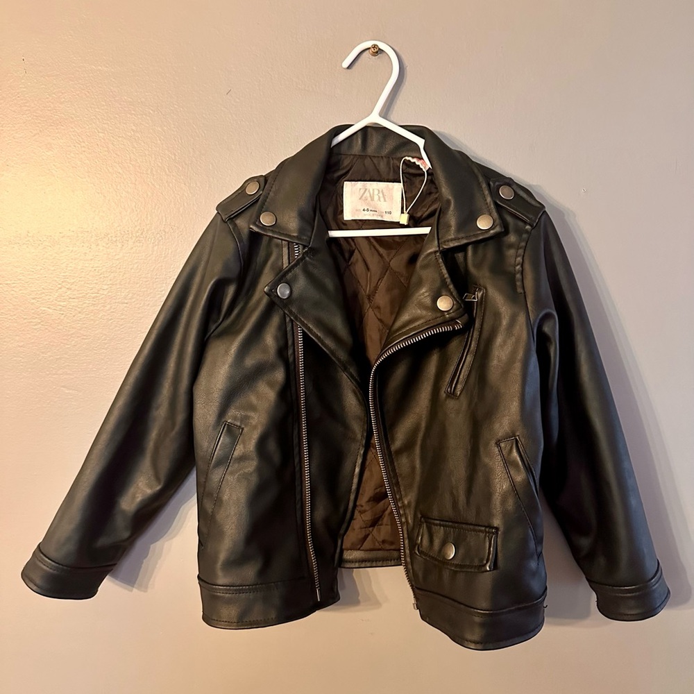 Zara Black Quilted Jacket